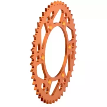 couronne alu MOOSE RACING orange KTM 1993-2024