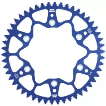 couronne alu MOTOMASTER bleue 85 SX et TC