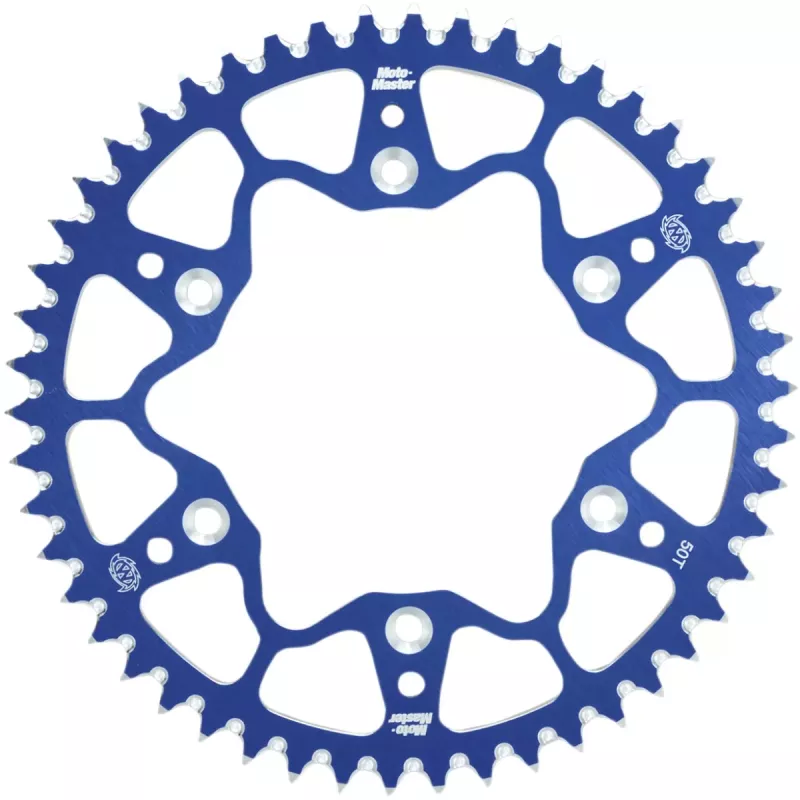 couronne alu MOTOMASTER bleue 85 SX et TC