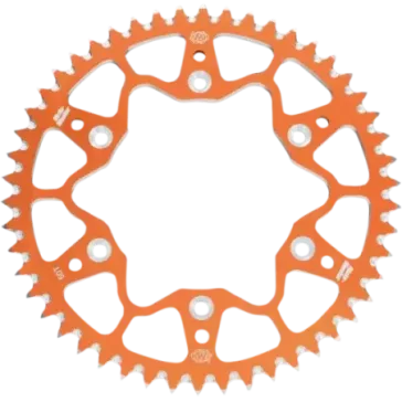 couronne alu MOTOMASTER orange 85 SX 04-22