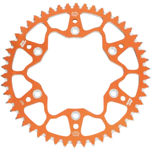 couronne alu MOTOMASTER orange 85 SX 04-22