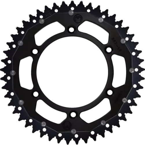 couronne bi metale MOOSE RACING KTM / HVA / GASGAS 49 dents