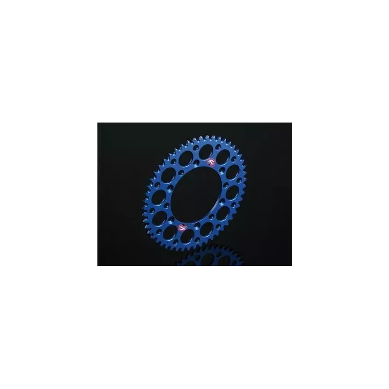 couronne alu RENTHAL bleue YZ/F
