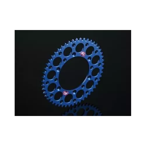 couronne alu RENTHAL bleue 65 YZ 18-23