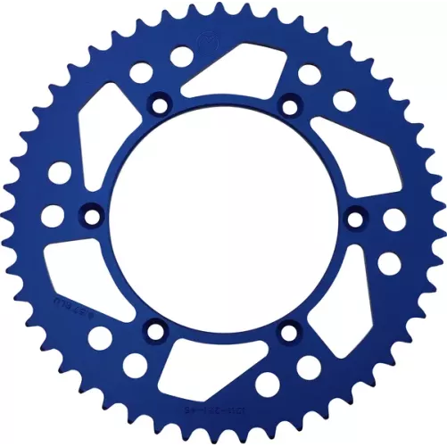 couronne alu MOOSE RACING bleue YZ/F