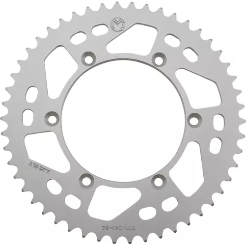 couronne alu MOOSE RACING silver YZ/F