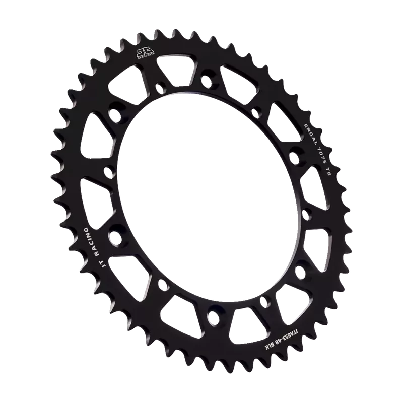 couronne alu jt sprockets GASGAS / SHERCO noire
