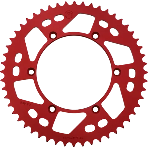 couronne alu MOOSE rouge GASGAS/SHERCO/HVA