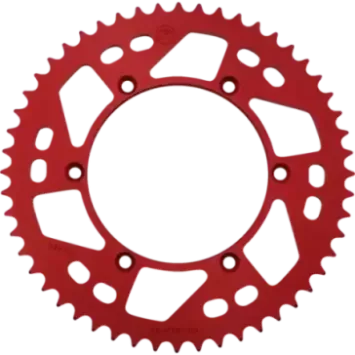 couronne alu MOOSE rouge GASGAS/SHERCO/HVA