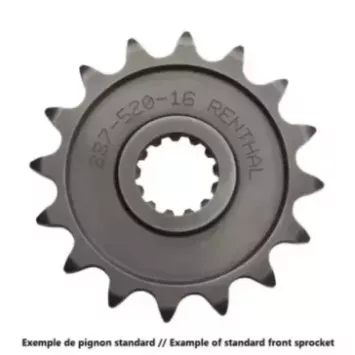 pignon 13 dents hva 125 cr 02-13 RENTHAL