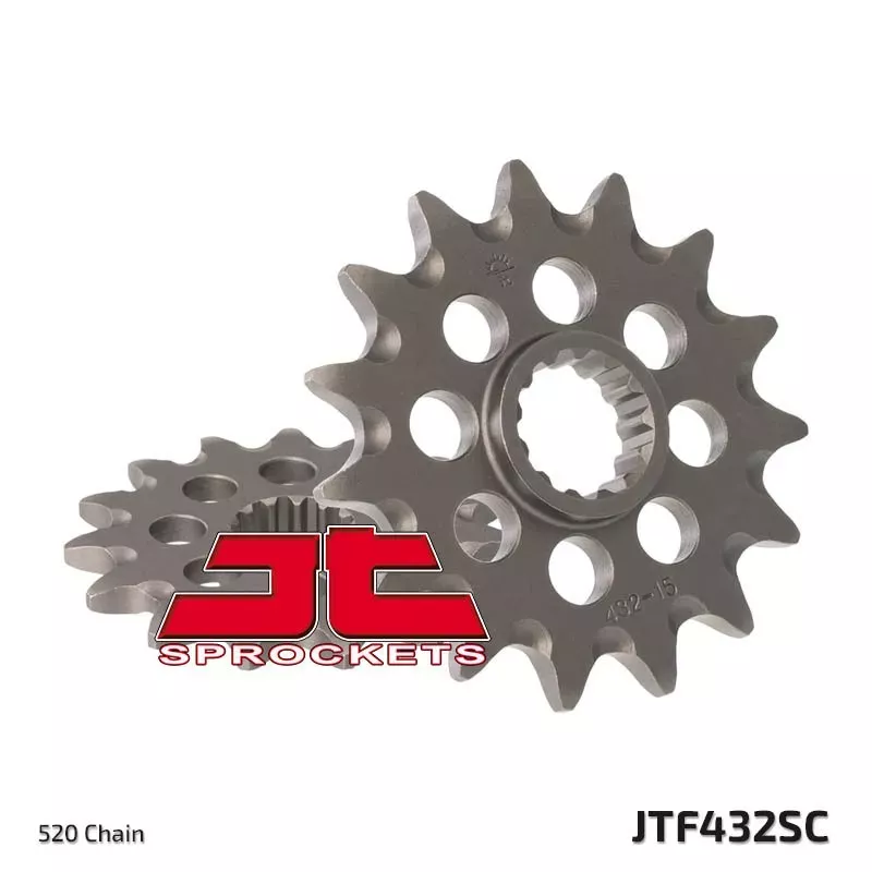 Pignon JT SPROCKET acier anti-boue 125-250 RM 78-08 & 250 RMZ 07-12