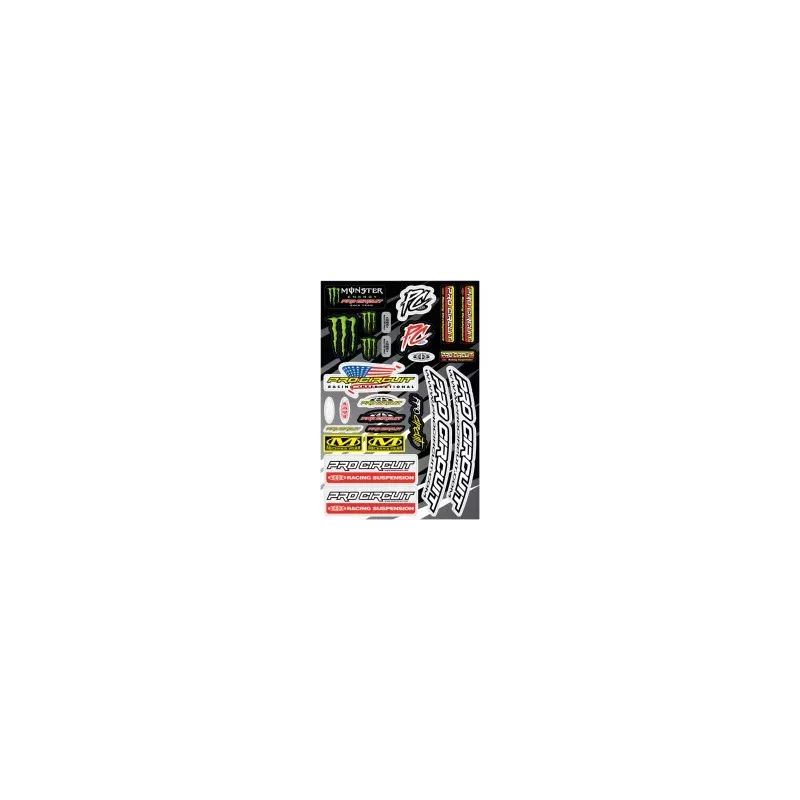 planche sticker PRO CIRCUIT MONSTER