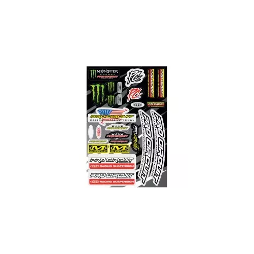 planche sticker PRO CIRCUIT MONSTER