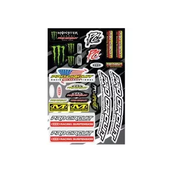 planche sticker PRO CIRCUIT MONSTER