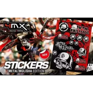 planche sticker METAL MULISHA 4MX