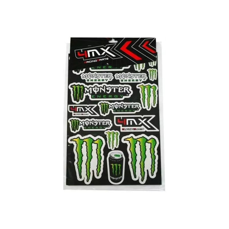 planche stickers MONSTER 4MX