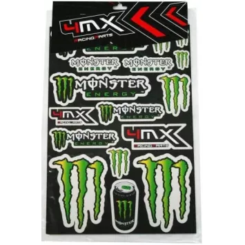 planche stickers MONSTER 4MX
