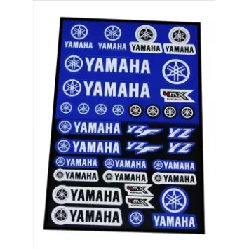 planche sticker YAMAHA 7.90
