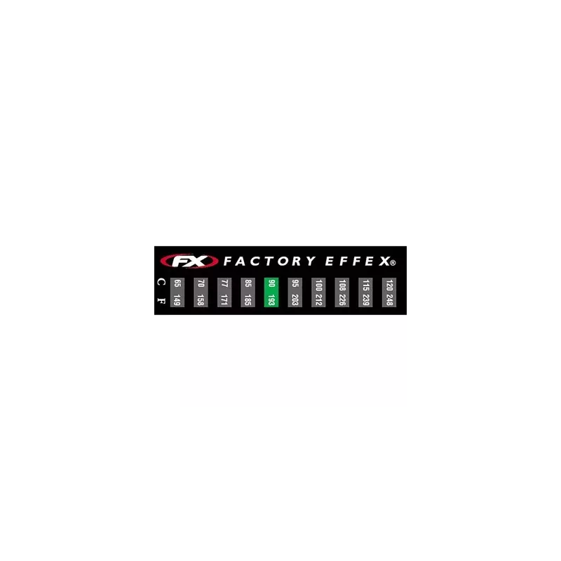 sticker indicateur temperature FX FACTORY 9.90