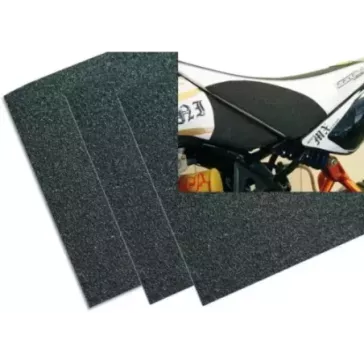 Planches adhésives anti-dérapantes BLACKBIRD Crystall "Grip Very Strong" noir