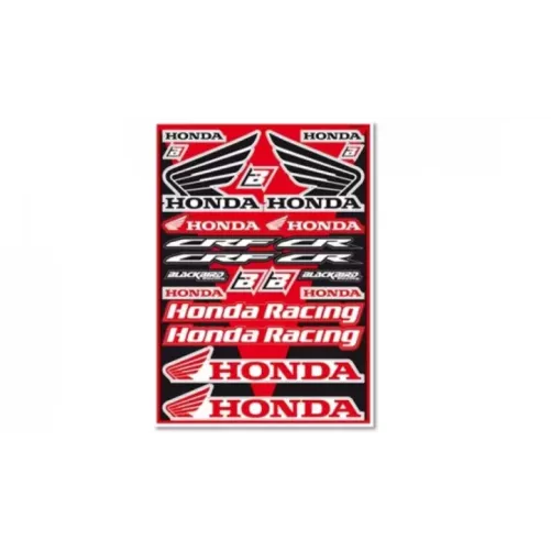 Planche de stickers BLACKBIRD Honda