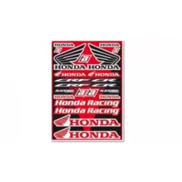 Planche de stickers BLACKBIRD Honda
