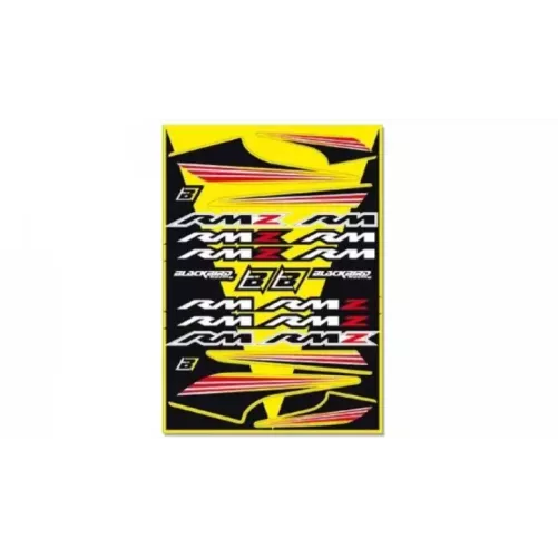 Planche de stickers BLACKBIRD Suzuki