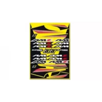 Planche de stickers BLACKBIRD Suzuki