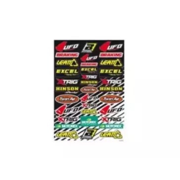 Planche de stickers BLACKBIRD 2014