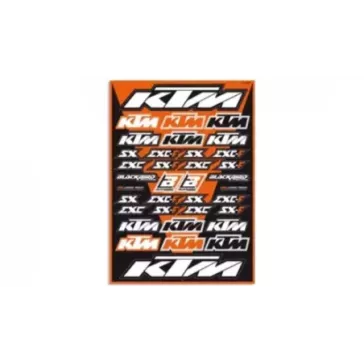 Planche de stickers BLACKBIRD KTM
