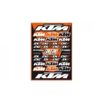 Planche de stickers BLACKBIRD KTM