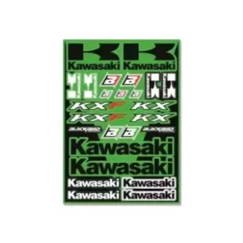 Planche de stickers BLACKBIRD Kawasaki