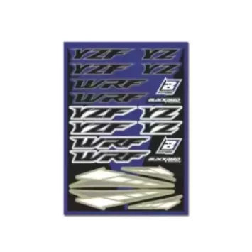 Planche de stickers BLACKBIRD Yamaha