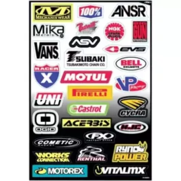 planche adhésive FACTORY EFFEX kit sponsor