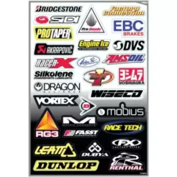 planche adhésive FACTORY EFFEX kit sponsor
