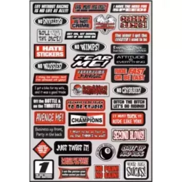 planche adhésive FACTORY EFFEX kit sponsor