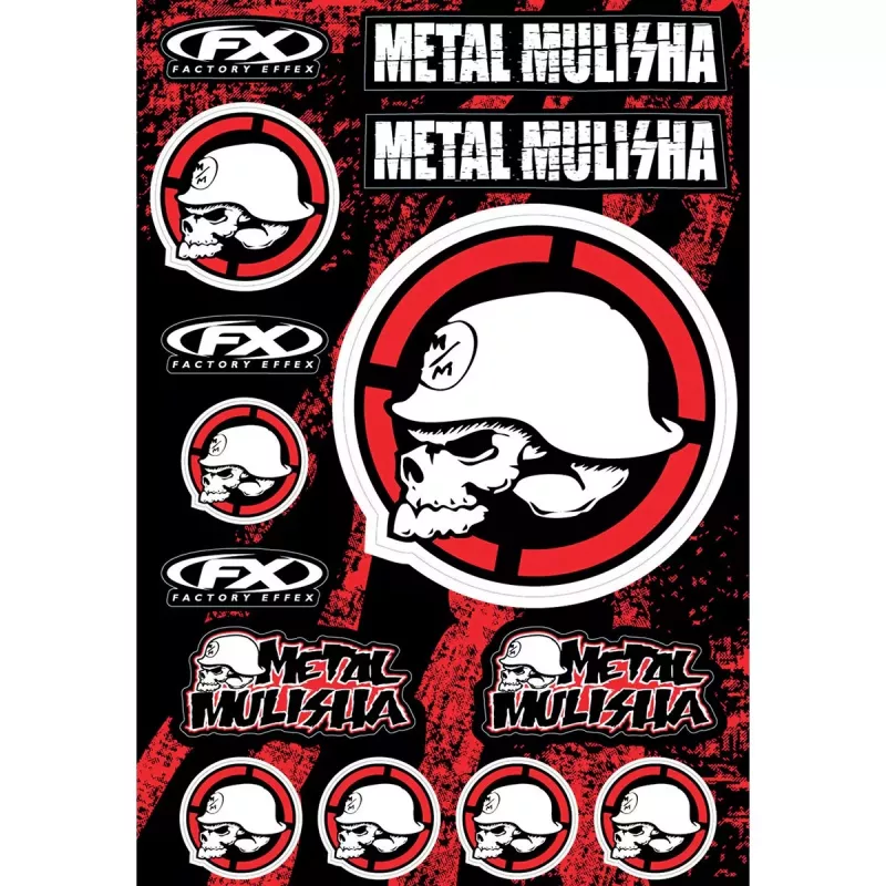 planche adhésive FACTORY EFFEX kit sponsor