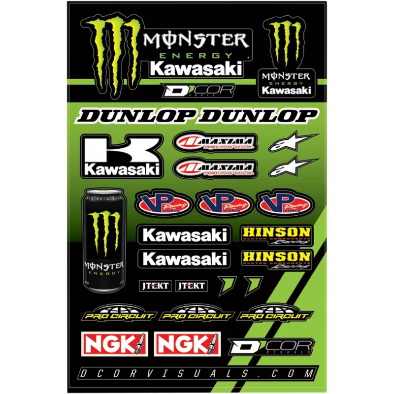 planche adhésive D'COR MONSTER KAW