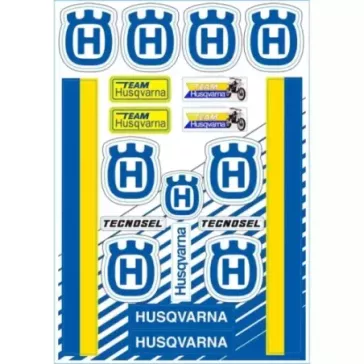 planche adhésive TECNOSEL HUSQVARNA VINTAGE