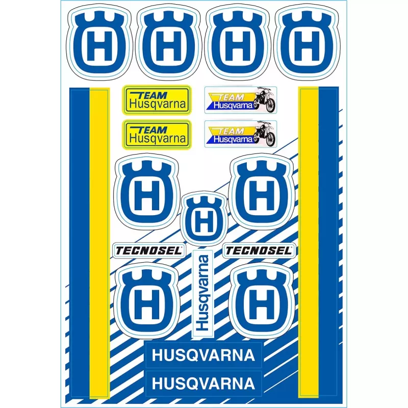 planche adhésive TECNOSEL HUSQVARNA VINTAGE
