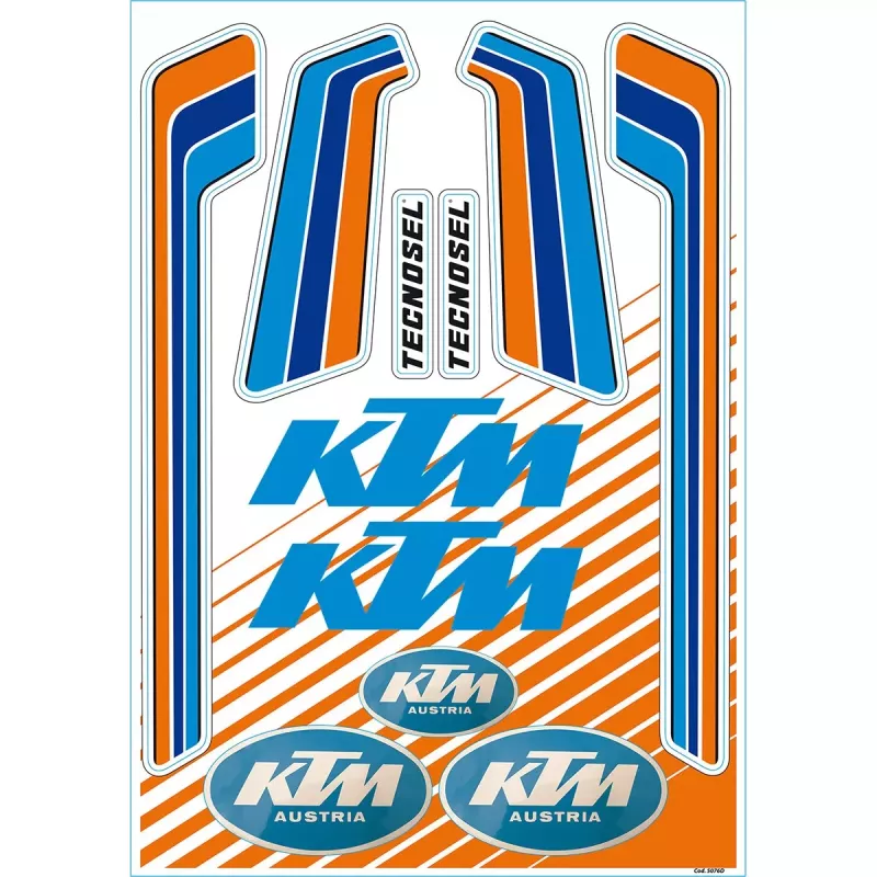 planche adhésive TECNOSEL KTM VINTAGE