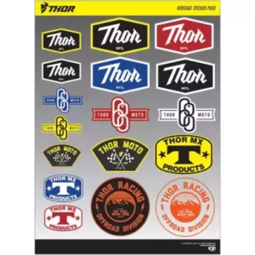planche stickers THOR HERITAGE