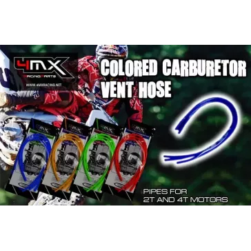 kit 5 durites carbu bleue