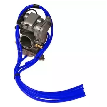 kit 5 durites carbu bleue