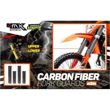 proteges fourreaux de fourche carbon 4MX
