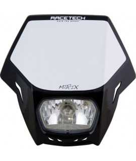 plaqe phare RACETECH MATRIX noir