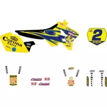 Kit Déco TECNOSEL Replica Team Suzuki 2001
