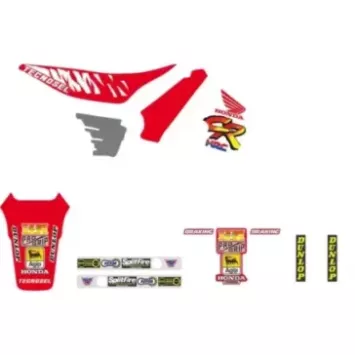 Kit deco TECNOSEL Replica HONDA 125 CR 91-92, 250 CR 90-91