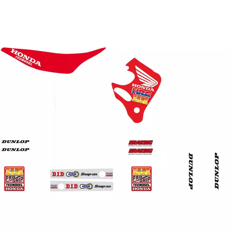 Kit deco TECNOSEL Replica HONDA 125 CR 93-94, 250 CR 92-94