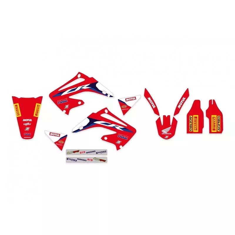 Kit déco complet BLACKBIRD Replica Team HRC 2020